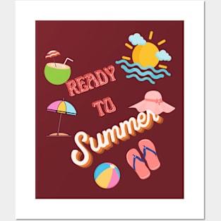 Ready to summer Posters and Art